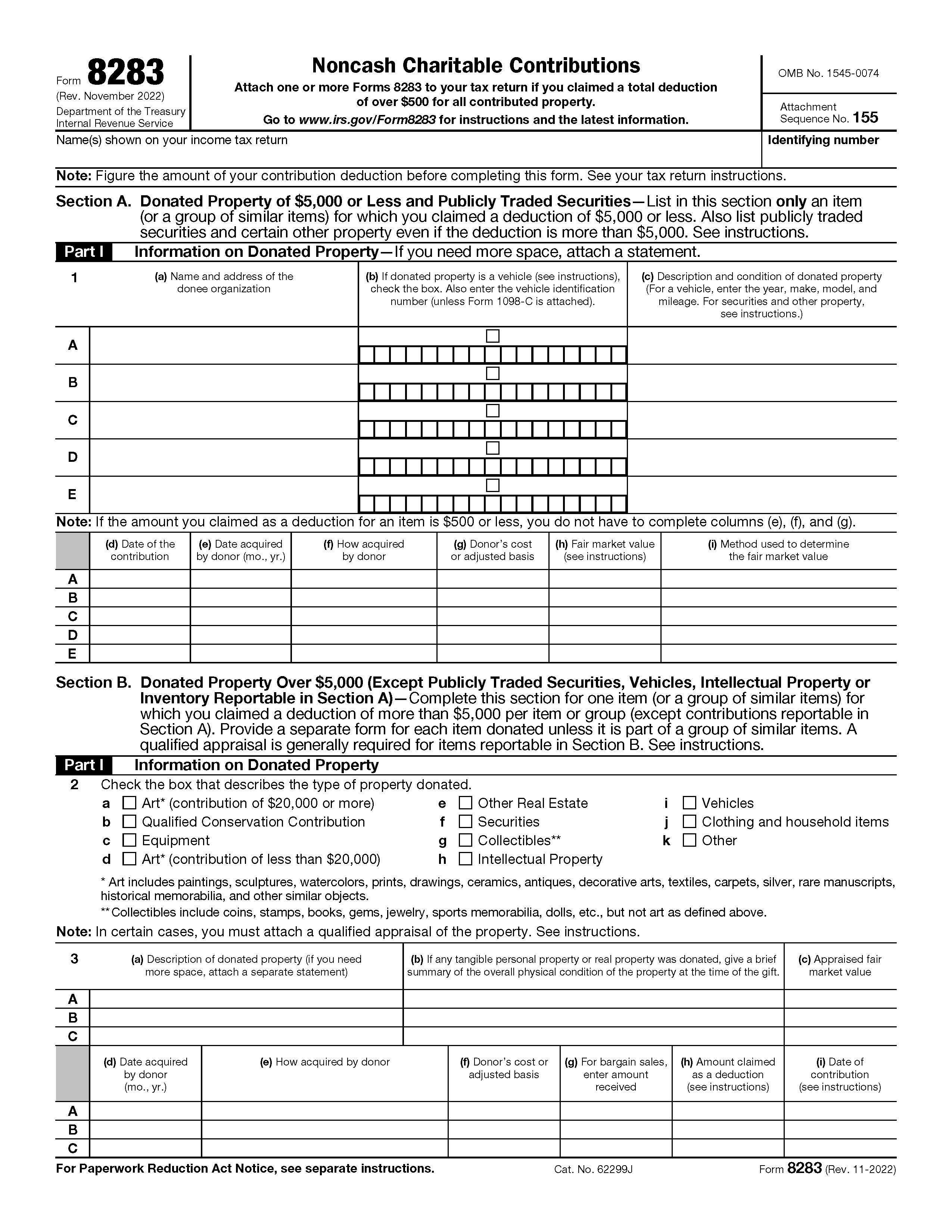 f8283 - Noncash Charitable Contributions - A | The Giving Block f8283 - Noncash Charitable Contributions - A | The Giving Block
